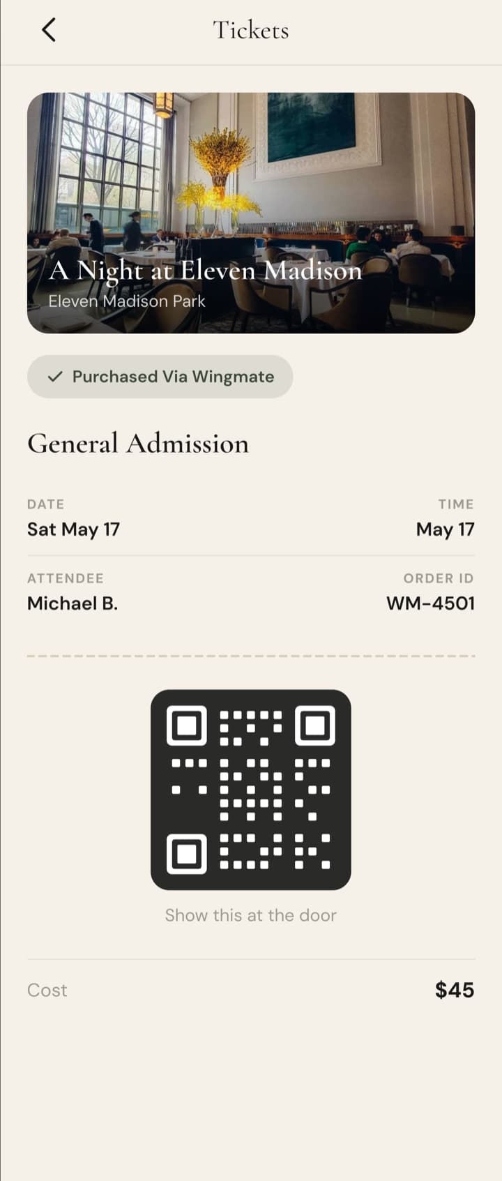 Tickets