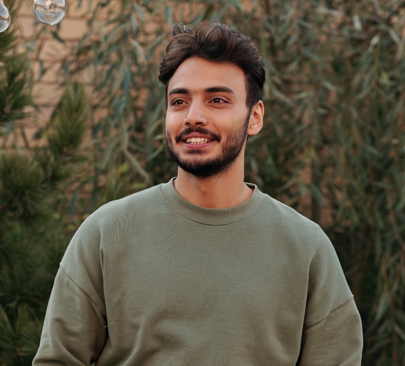 Outdoor dinner gathering